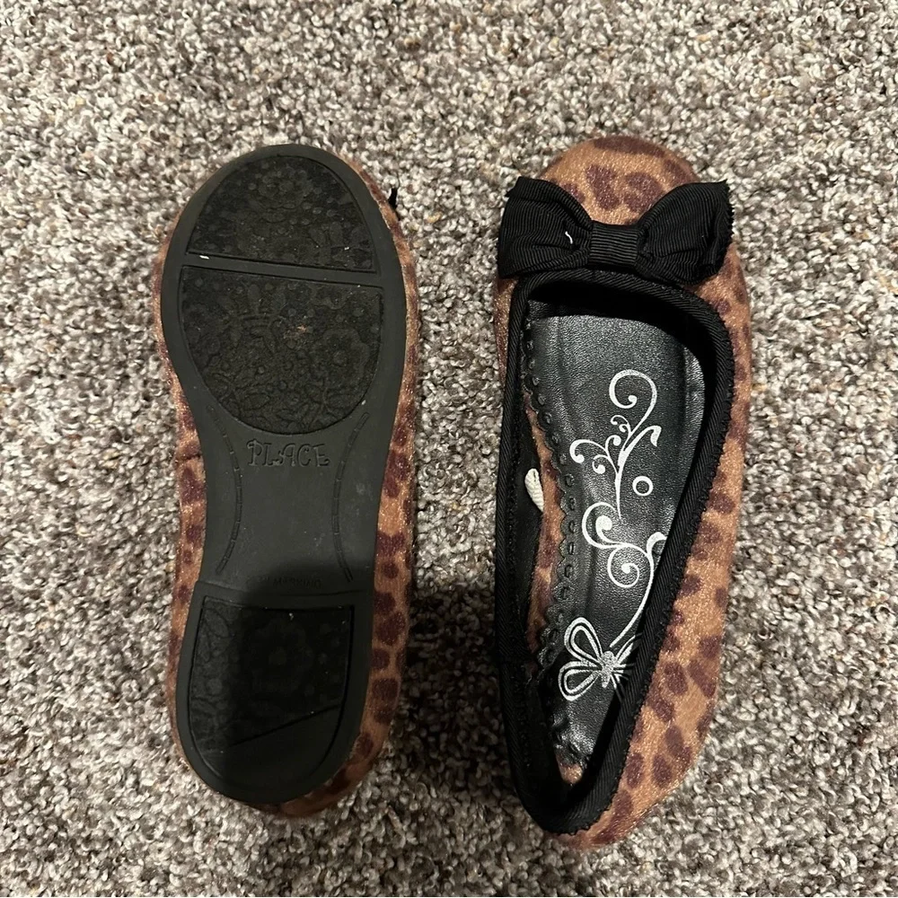 Girls Cheetah Print Flats